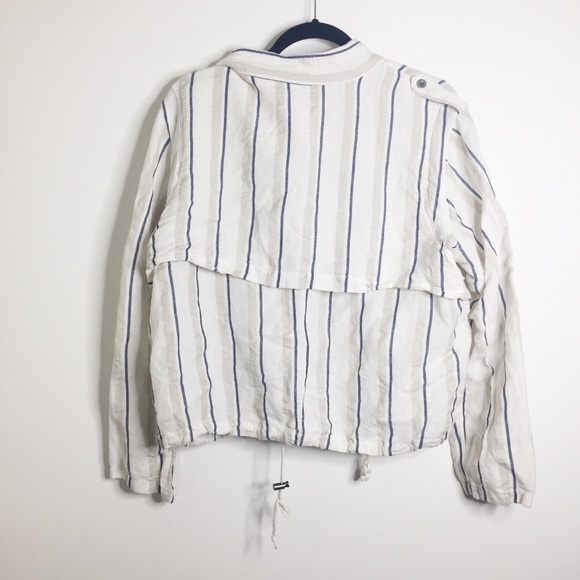 Rails Rowen Coco Stripe Utility Jacket size large - Picture 15 of 16